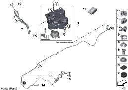 SCR SYSTEM diagram for BMW 3 Series G20 Sedan 320dX