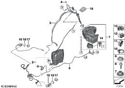 SCR 系統 diagram for BMW X3 G01 30dX