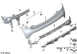 AEROKIT, TRIM PANEL, REAR