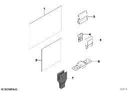 SINGLE COMPONENTS FOR FUSE BOX diagram for BMW 3 Series E46 318i