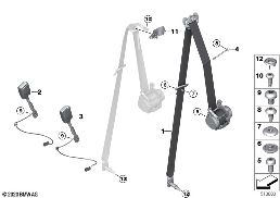 SAFETY BELT FRONT