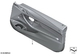 INDIV.DOOR TRIM PANEL, FRONT LEATHER diagram for BMW 4 Series G22 Coupé 420dX