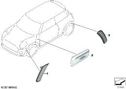 TURN SIGNALS FRONT/SIDE