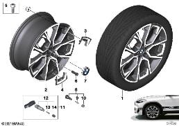 BMW LA WHEEL AERODYNAMIC 919M - 19