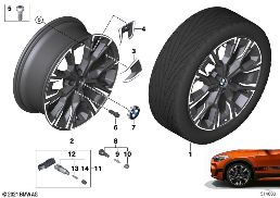 BMW LA WHEEL AERODYNAMIC 920M - 20