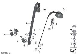 SAFETY BELT REAR