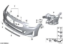 TRIM COVER, FRONT