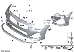 M TRIM, FRONT