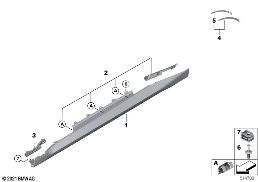 COVER DOOR SILL / WHEEL ARCH