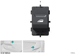 Interruptor elevalunas acompa. / tras. diagram for BMW X2 U10 18d