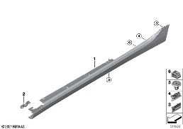 COVER DOOR SILL / WHEEL ARCH