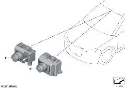 CAMERA AUGMENTED REALITY diagram for BMW X2 U10 18d