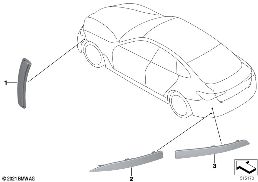 REFLECTOR diagram for BMW 4 Series G26 Gran Coupé 430i