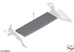 Plage arrière diagram for BMW 4 Series G26 Gran Coupé LCI 430dX