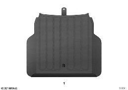 LUGGAGE COMPARTMENT SIDE SILL PROTECTION diagram for BMW Rolls-Royce Ghost RR21 Ghost