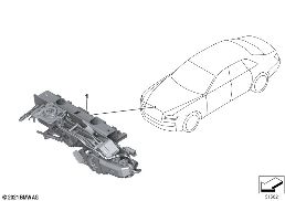 RETROFIT, UPLIT SPIRIT OF ECSTASY diagram for BMW Rolls-Royce Ghost RR21 Ghost