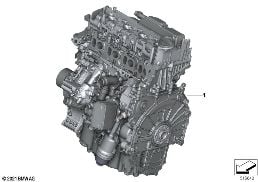 エンジン diagram for BMW X2 U10 20dX
