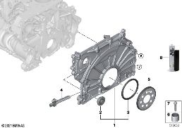 タイミング ケース diagram for BMW X2 U10 20dX