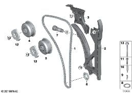 TIMING AND VALVE TRAIN-TIMING CHAIN