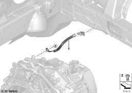 Massakabel diagram for BMW X1 U11 18i