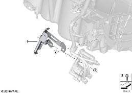 ワイア ハーネス 固定部品 diagram for BMW X2 U10 20dX