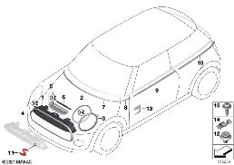 OUTER TRIM COVERS / TRIM GRILL I