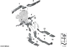AIR CHANNEL diagram for BMW X2 U10 18d