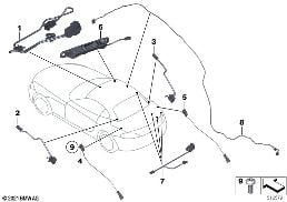 MICROSWITCH diagram for BMW Z4 E89 35i