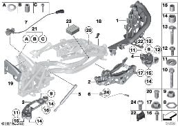 MOUNTING PARTS diagram for BMW Z4 E89 35i