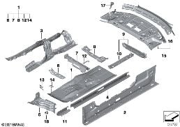 PARTITION TRUNK/FLOOR PARTS