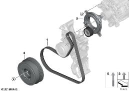 Trasmissione diagram for BMW X1L U12 X1 20Li