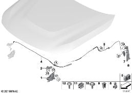 HOOD LOCKING SYSTEM