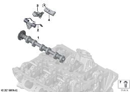 VALVE TIMING GEAR, ECCENTRIC SHAFT