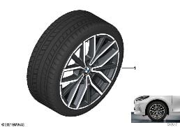 ウィンター コンプリート ホイール M ダブルスポーク838M - 18