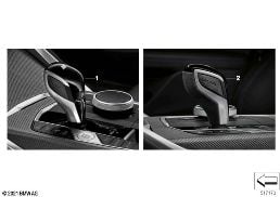 M PERFORMANCE SELECTOR LEVER diagram for BMW 3 Series G20 Sedan 320i