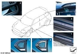 BOARDWALK EDITION - F60 diagram for BMW MINI Countryman F60 Cooper