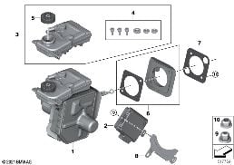POWER BRAKE diagram for BMW X5 G05 40iX