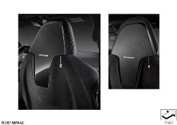 M PERFORMANCE SEAT BACK PANEL diagram for BMW 3 Series G20 Sedan 320i