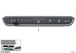 AUDIO CTRL UNIT + CLIMATE CTRL FUNCTION diagram for BMW 3 Series G20 Sedan LCI 320d