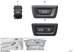 Interruptor activación portón trasero diagram for BMW X2 U10 18d