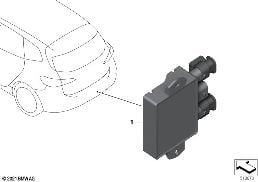 Regeleenheid Smart Opener diagram for BMW X1 U11 18i