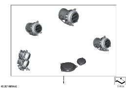 Reequipamento, Brightwork diagram for BMW Rolls-Royce Cullinan RR31 Cullinan