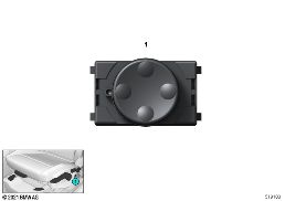 Conmutador zona lumbar diagram for BMW X2 U10 18d