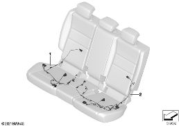 REAR SEAT WIRING SET
