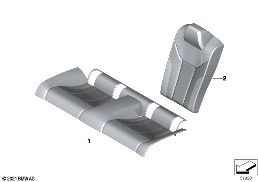 INDIV.COVER BASIC SEAT, REAR