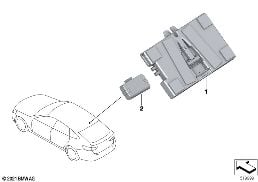 TCB diagram for BMW 5 Series G30 LCI 545eX