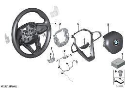 SPORTS ST. WHEEL AIRBAG MULTIF./PADDLES