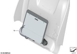 ที่นั่งด้านหน้า, ฟังก์ชั่นคอมฟอร์ท diagram for BMW X5L G18 X5 30LiX