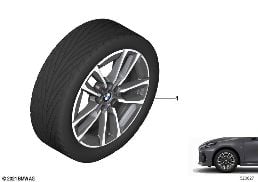 BMW LA WHEEL M DOUBLE SPOKE 834M - 17
