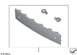 RETROFIT, EXTENDED GRILLE diagram for BMW Rolls-Royce Ghost RR21 Ghost
